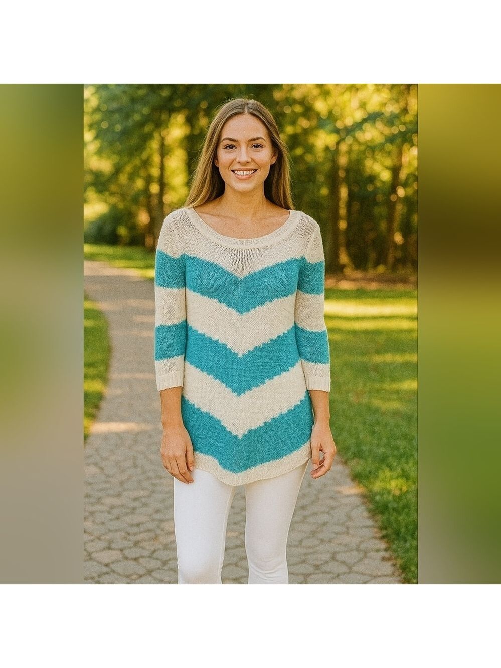 Parkhurst Knitted Stripped Sweater